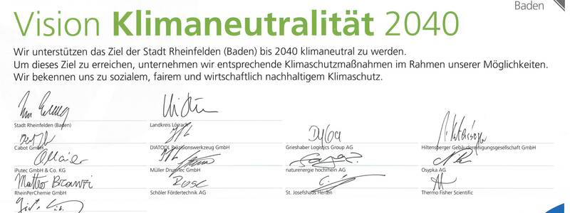 Runder Tisch Energie - Die Absichtserklärung.