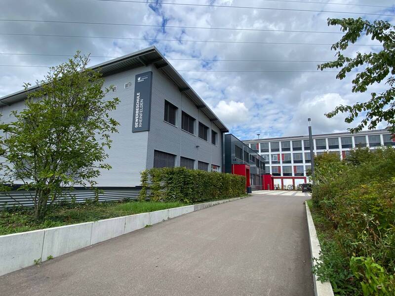 Das Gebäude der Gewerbeschule