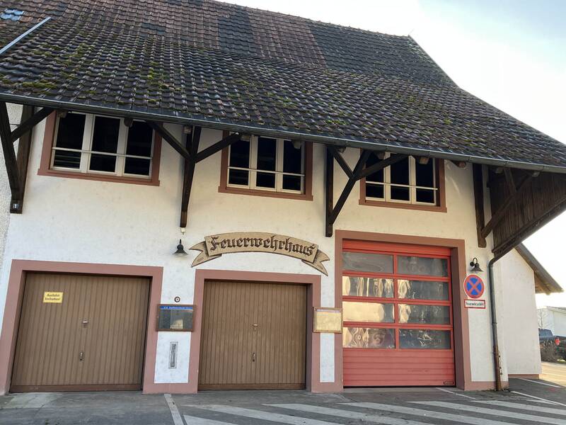 Feuerwehr-Gerätehaus in Adelhausen