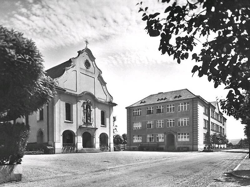 Historische Aufnahme: Josefskirche Herten