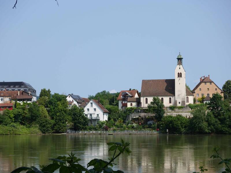 Warmbach vom Rhein aus